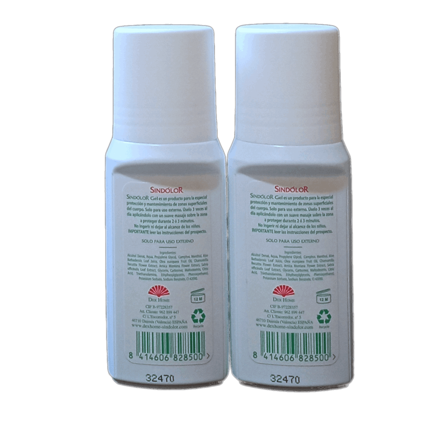 Rollon Sindolor 2 Unidades. Vista Trasera